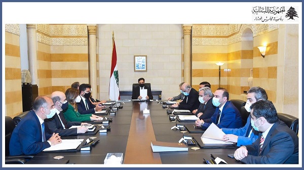 الرئيس دياب يترأس اجتماعًا للجنة الوزارية الاقتصادية