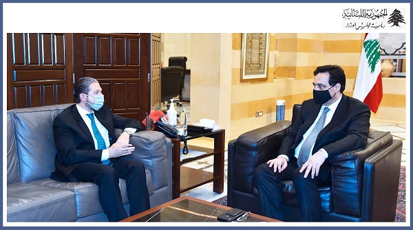 الرئيس دياب يستقبل الحكومي النائب فيصل كرامي