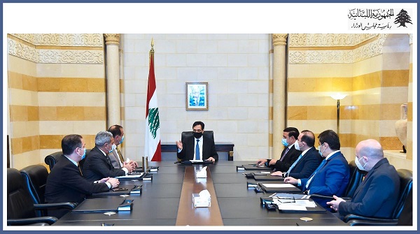 الرئيس دياب يترأس اجتماعًا وزاريًا حول موضوع الترانزيت عبر سوريا