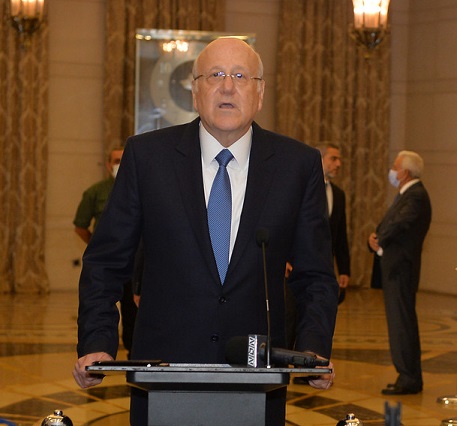 الرئيس ميقاتي تلا البيان الوزاري من مجلس النواب: نتطلع إلى التعاون مع المجلس لترجمة أهدافنا المشتركة في إنقاذ لبنان وحماية اللبنانيين وحفظ كرامتهم