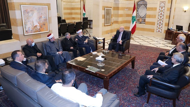 الرئيس ميقاتي يستقبل وفداً من جمعية إمّ النور