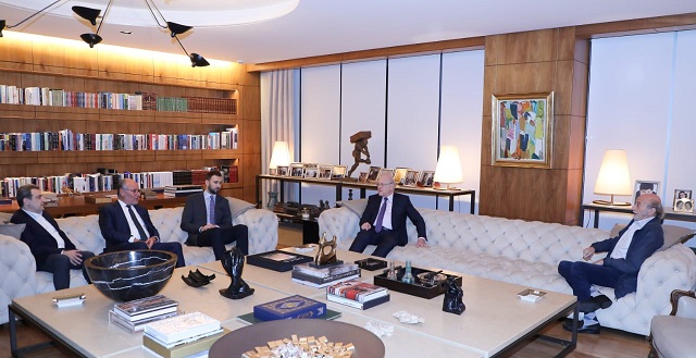 الرئيس ميقاتي يستقبل رئيس الحزب التقدمي الاشتراكي وليد جنبلاط