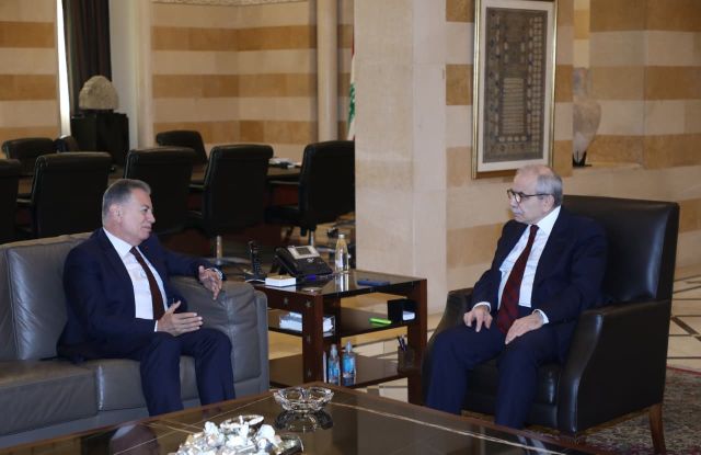 الرئيس سلام يستقبل عضو المجلس التنفيذي  لمبادرة السلام الأزرق البروفسور فادي قمير