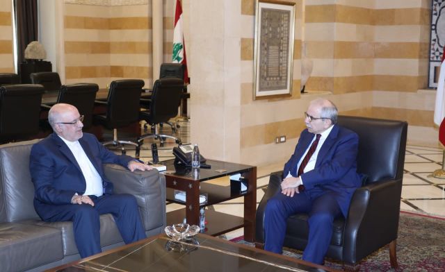 الرئيس سلام يستقبل السفير الإيراني في لبنان مجتبى اماني