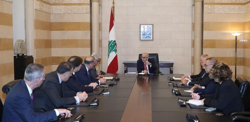 الرئيس سلام يستقبل وفدًا من جمعية المصارف