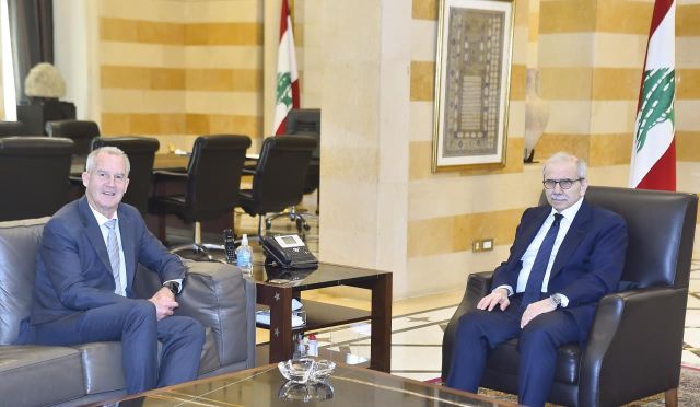 الرئيس سلام يستقبل سفير أستراليا في لبنان أندرو بارنز