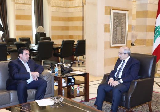 الرئيس سلام يستقبل النائب وليد البعريني  