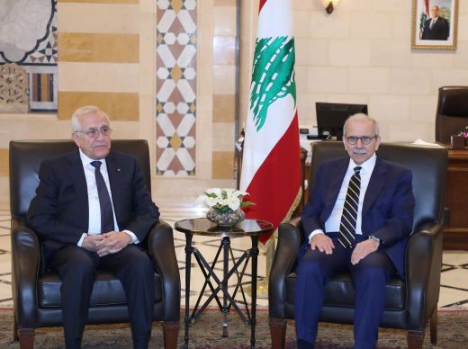 الرئيس سلام يستقبل الرئيس ميشال سليمان
