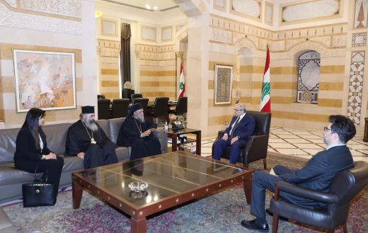 الرئيس سلام يلتقي متروبوليت عكار وتوابعها للروم الأرثوذكس باسيليوس منصور