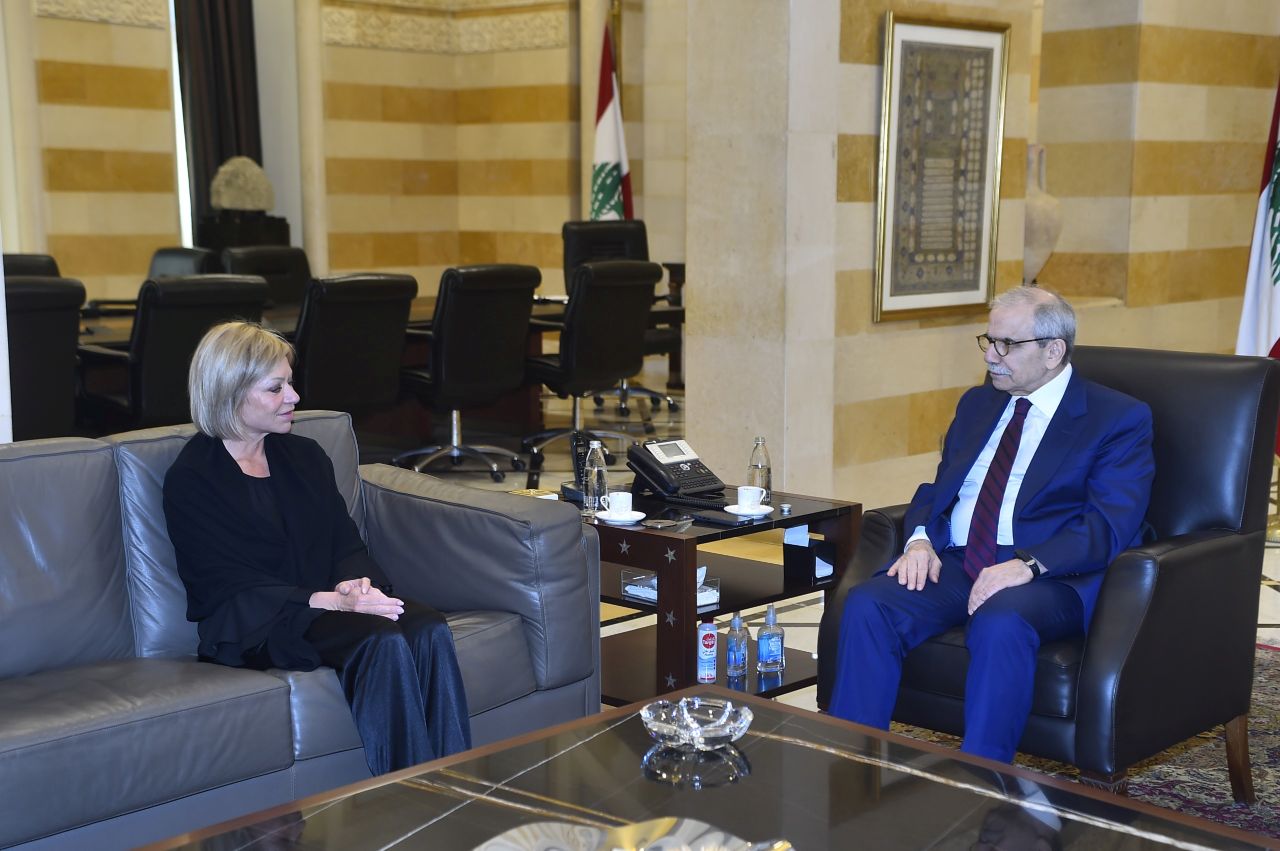 الرئيس سلام يستقبل المنسّقة الخاصة للأمم المتحدة السفيرة جينين هينيس بلاسخارت