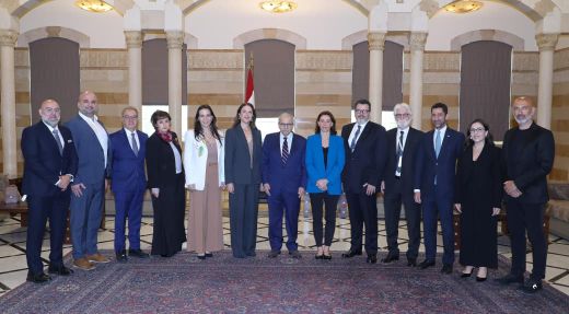 الرئيس سلام يستقبل وفدًا من شبكة القطاع الخاص اللبناني