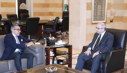 الرئيس سلام يستقبل سفير مصر في لبنان علاء موسى