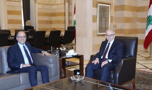الرئيس سلام يستقبل مدير إدارة الشرق الأوسط وآسيا الوسطى في صندوق النقد الدولي جهاد أزعور