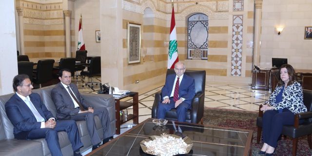 الرئيس سلام يستقبل الشيخ فيصل أحمد علي آل ثاني مدير مكتب العلاقات الدولية لسمو الشيخ جوعان بن حمد آل ثاني